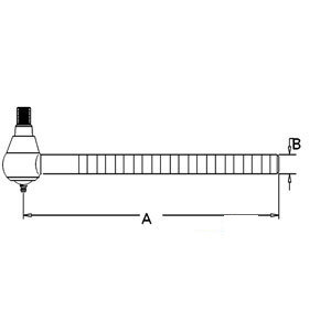 John Deere TRACTOR TIE-ROD-OUTER 