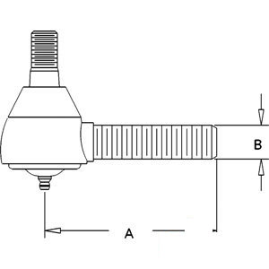 John Deere TRACTOR TIE-ROD-INNER 