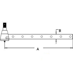 John Deere TRACTOR TIE-ROD-LONG 