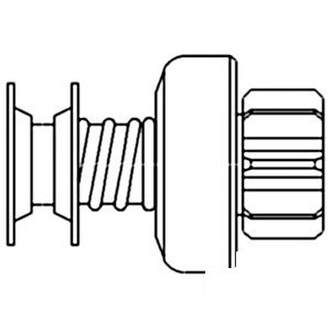 A-AR88880 NEW STARTER DRIVE        