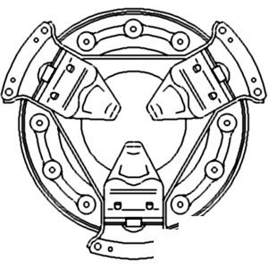 A-AT104326 CLUTCH PRESSURE PLATE    
