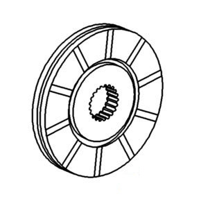 John Deere TRACTOR BRAKE-DISC 