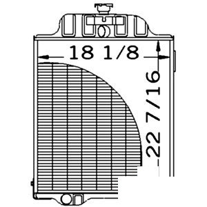 A-AT58449 RADIATOR                 