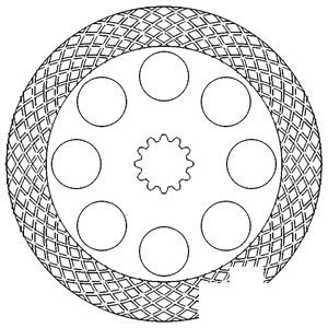 John Deere TRACTOR BRAKE-PLATE 