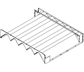 A-191645C6 AUGER TROUGH             
