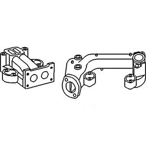 John Deere TRACTOR MANIFOLD-INTAKE-and-EXH- 