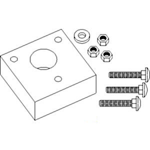 A-B94626 BLOCK BED AUGER MOUNTING 