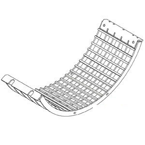 A-B95337 KEYSTOCK GRATE SET OF 3  
