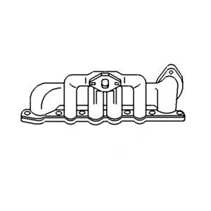 A-B9NN9425A MANIFOLD INTAKE & EXH.   