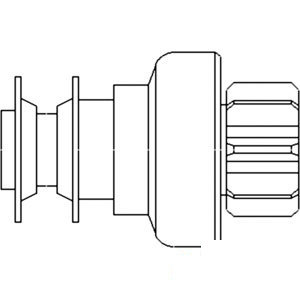 A-E2NN11350BA NEW STARTER DRIVE        