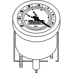 A-C3NN17360N TACHOMETER               