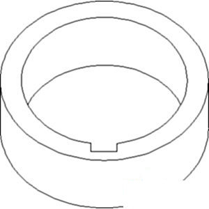 A-C5NE6B306A SPACER CRANKSHAFT PULLEY 