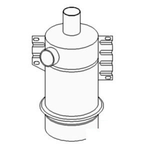 A-C5NE9600E AIR CLEANER ASSY. (7