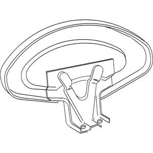 A-C5NN16312AA FENDER W/ BRACKET RH/LH  