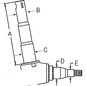 A-C5NN3105F SPINDLE (RH)             