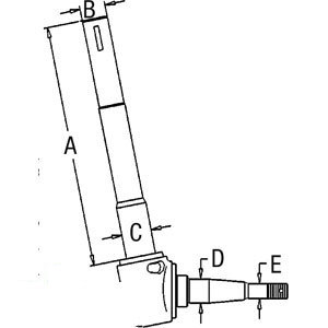 A-C5NN3105U STD SPINDLE (RH)         