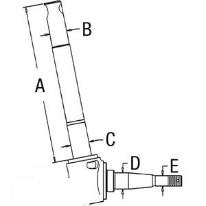 A-C5NN3105V SPINDLE (RH)             