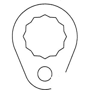 A-C5NN3128B FLANGE PIN               