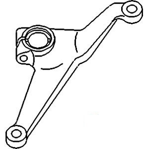 A-C5NN3131C STEERING ARM LH          