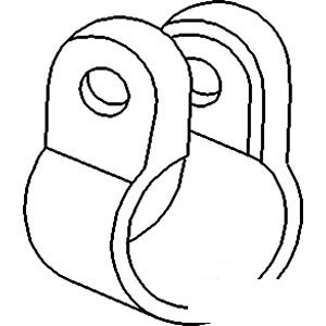 A-C5NN3287C CLAMP TIE ROD            