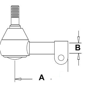 A-C5NN3289C TIE ROD SHORT FEMALE     