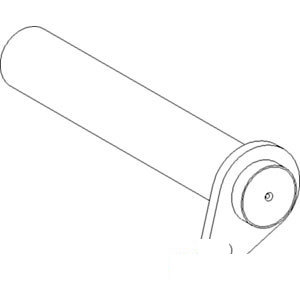 A-C5NN3N159C PIN AXLE PIVOT; FRONT    