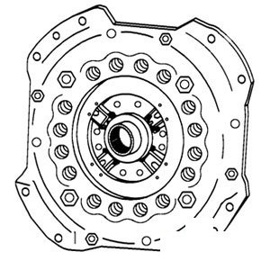 A-C5NN7563AD CLUTCH COVER ASSY        
