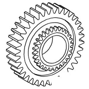 A-C5NN7B340A GEAR 3RD                 