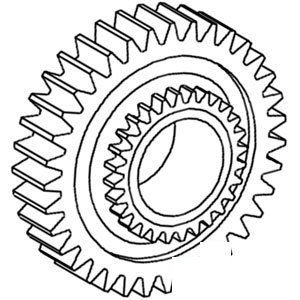 A-C5NN7N339D GEAR 3RD (28 & 35 TEETH) 