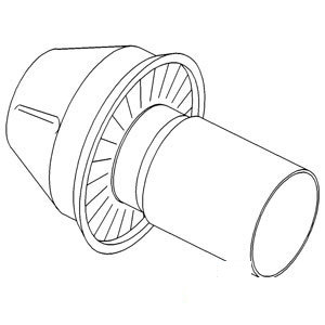 A-C5NN9A660B BASE PRE-CLEANER (STEEL) 