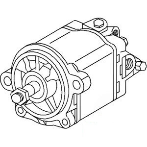 A-C7NN3A674F PUMP POWER STEERING      