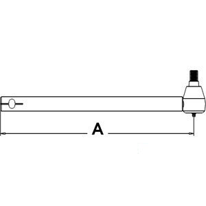 A-C7NN3B161A TIE ROD TUBE LONG        