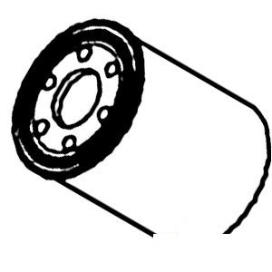 A-3383386M92 HYDRAULIC FILTER         
