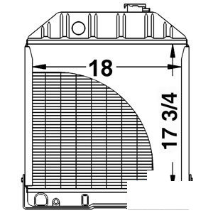 A-C7NN8005E RADIATOR                 