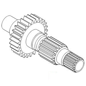 A-C9NN7C094B MAIN SHAFT TRANSMISSION  