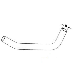 A-C9NN8260A RADIATOR HOSE UPPER      