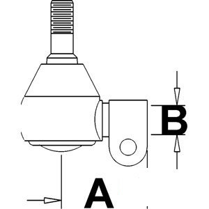 A-CAPN3300A BALL JOINT; ROD END      