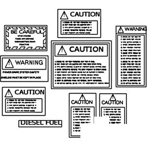 A-CAUKIT UNIVERSAL CAUTION KIT    