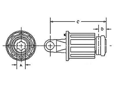 A-BP611239001 SA2 CLUTCH 1 3/8