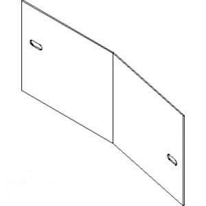 A-CCP1680E COVER PLATE; CONCAVE EXTE
