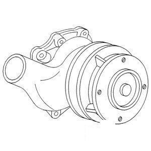 A-CDPN8501B WATER PUMP               