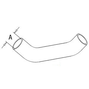 A-CH11774 RADIATOR HOSE BOTTOM     