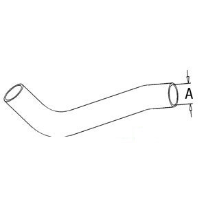 A-CH11789 RADIATOR HOSE TOP        