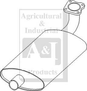 A-CH15910 MUFFLER                  