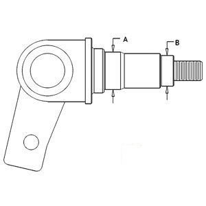 A-D125341 SPINDLE LH               