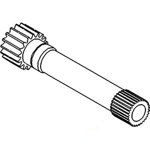 A-D1NN772B SHAFT PTO INPUT (15T)    