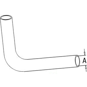 A-D1NN8260B RADIATOR HOSE UPPER      