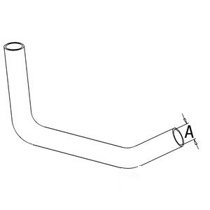 A-D2NN8260B RADIATOR HOSE UPPER      