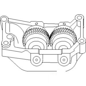 A-D3NN6A311A BALANCER 39 TOOTH GEARS  