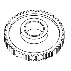 A-D3NNN883A GEAR PUMP IDLER          